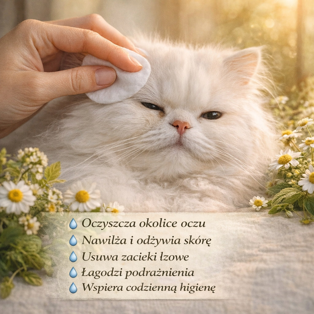 Holistic | Krople Do Oczu Psa i Kota | Zacieki | 100% Naturalne Składniki