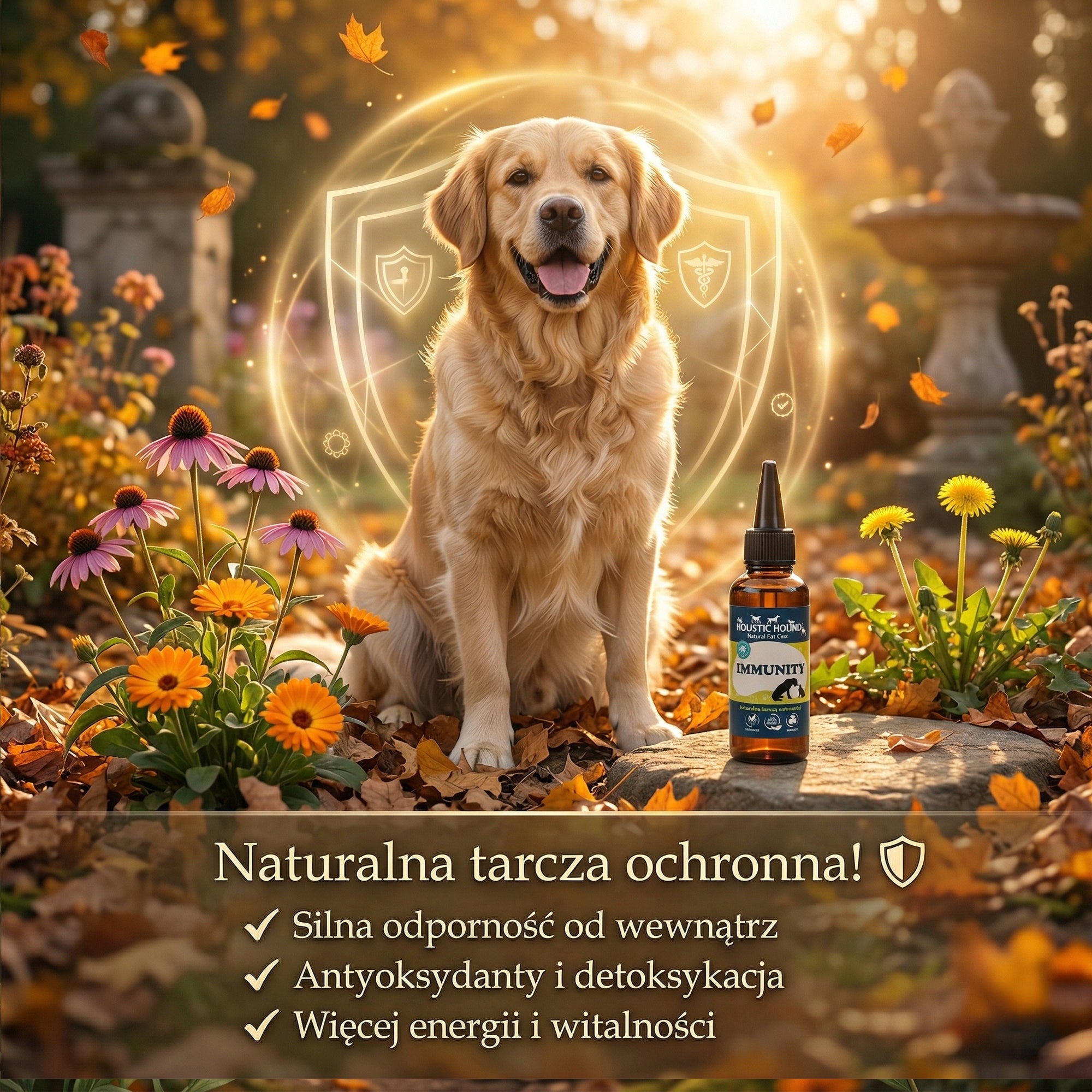 Naturalny Suplement Na Odporność Psa Kota | Układ Odpornościowy 50ml