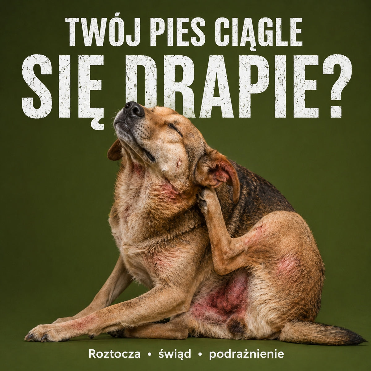 Balsam Na Roztocza Dla Psa | Łagodzi Świąd | Pielęgnacja Skóry | 50ml