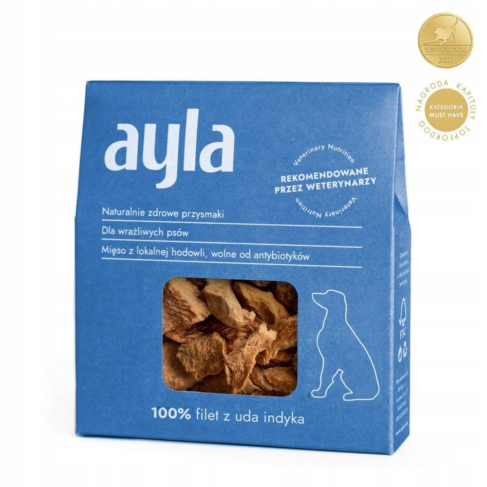Ayla Delight Filet z Uda Indyka 28g Liofilizowany Przysmak Psa 100% Mięsa