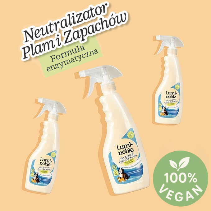 Neutralizator Zapachu Moczu kota psa Usuwa plamy Spray Enzymatyczny 500ml