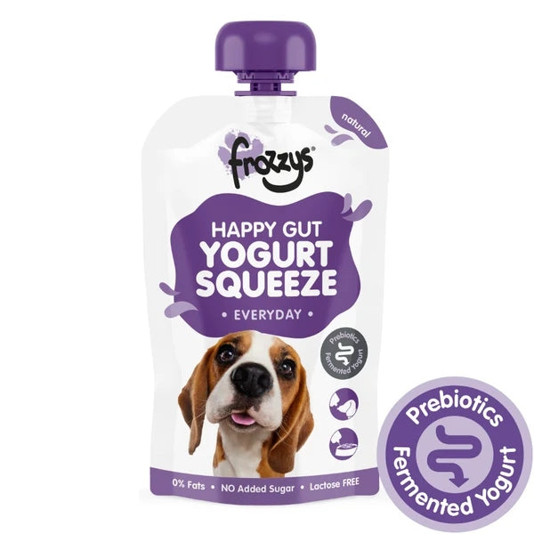 Jogurt Frozzys dla psa bez laktozy z prebiotykiem na jelita i trawienie