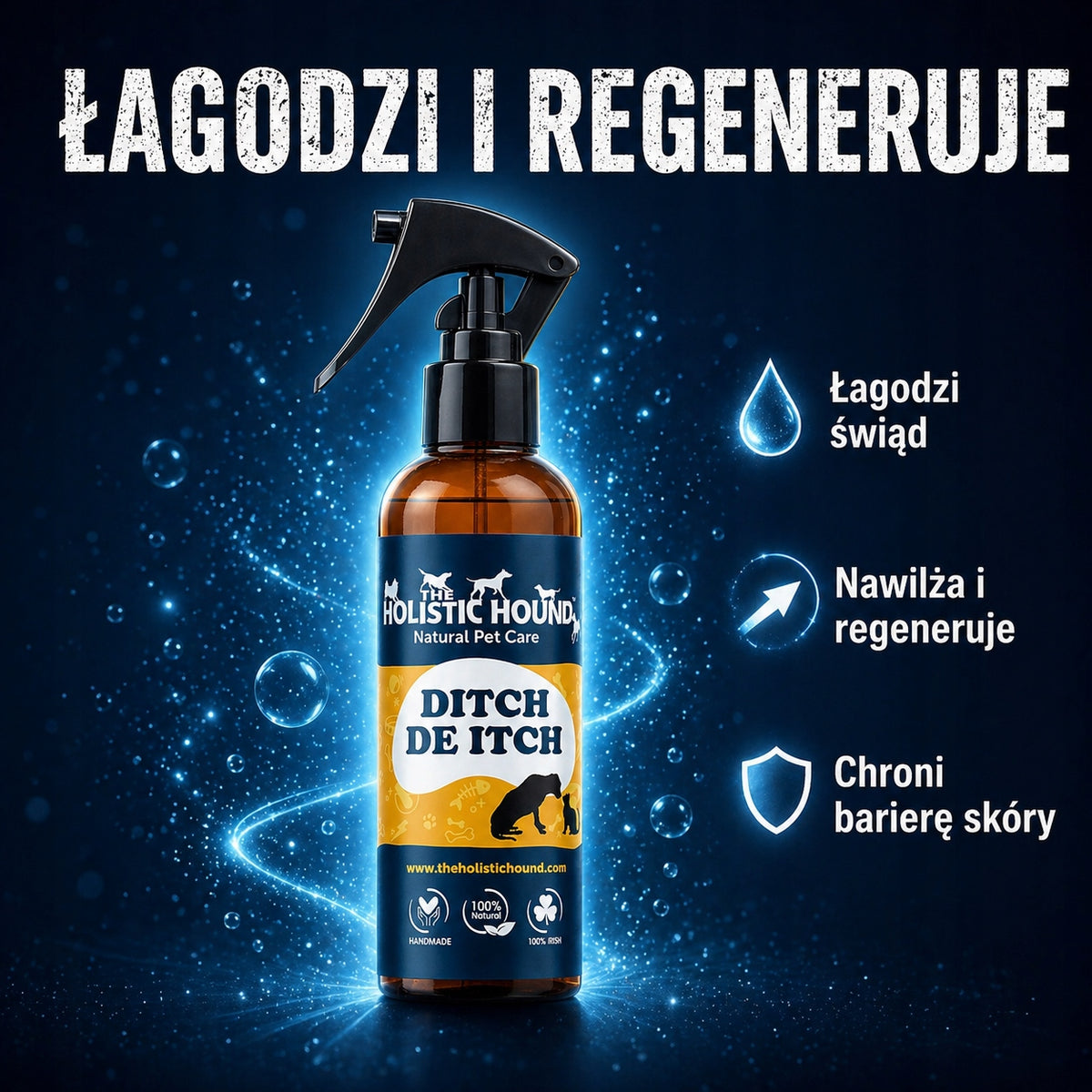Spray Na Swędzącą Skórę Dla Psa i Kota | Na Suchą Skórę | 100ml