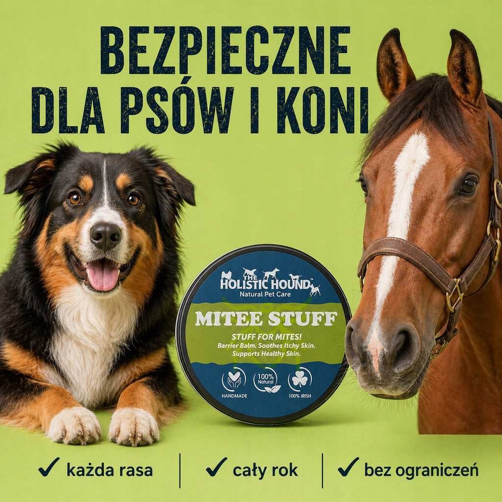 Balsam Na Roztocza Dla Psa | Łagodzi Świąd | Pielęgnacja Skóry | 50ml