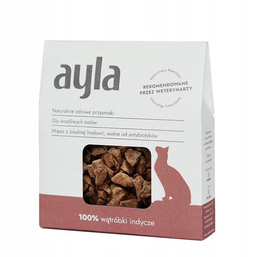 Ayla Cat Wątróbki Indycze Liofilizowane 28g