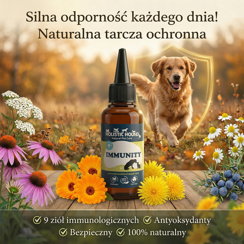 Naturalny Suplement Na Odporność Psa Kota | Układ Odpornościowy 50ml