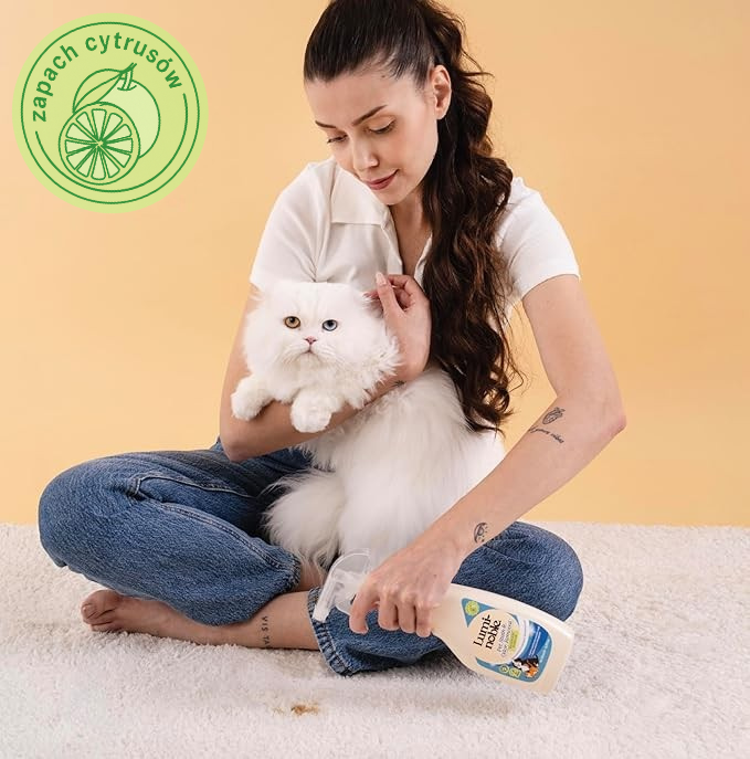 Neutralizator Zapachu Moczu kota psa Usuwa plamy Spray Enzymatyczny 500ml