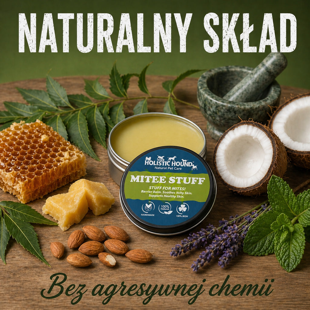 Balsam Na Roztocza Dla Psa | Łagodzi Świąd | Pielęgnacja Skóry | 50ml