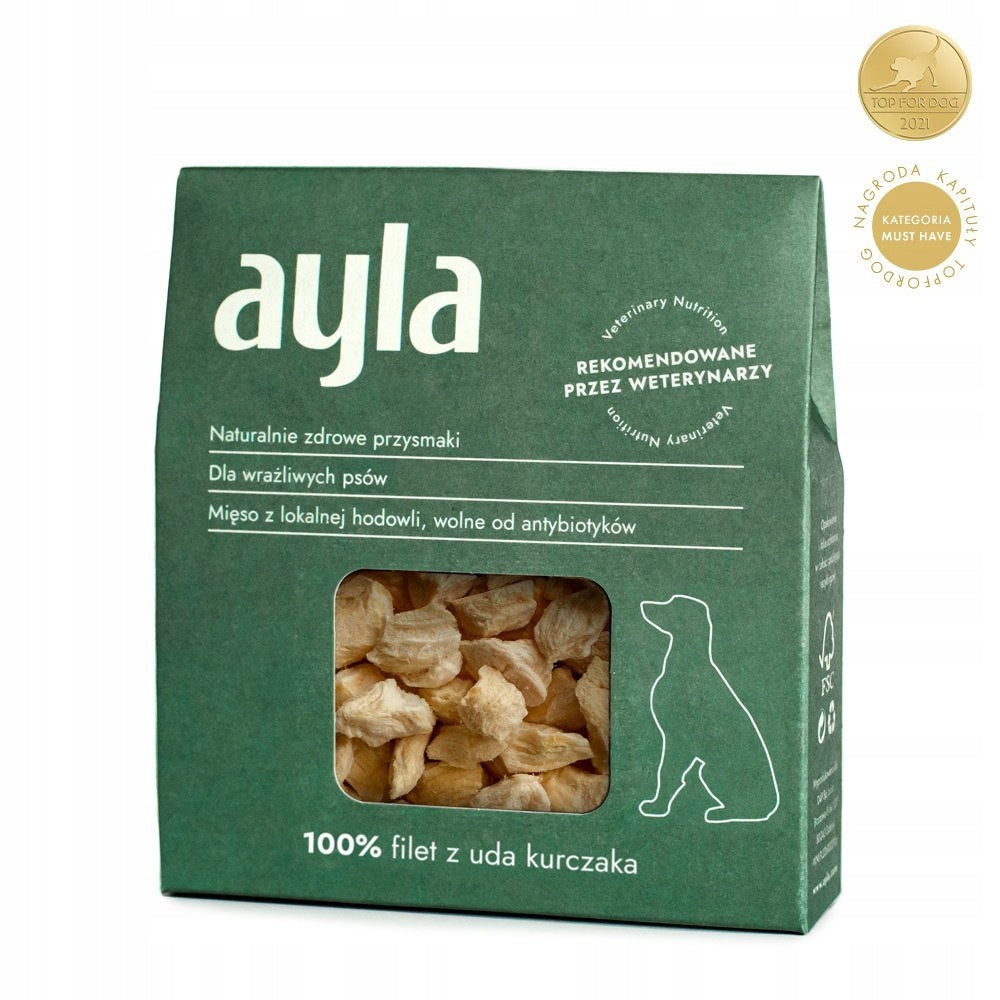 Przysmaki dla psa Ayla filet z uda kurczaka 28g