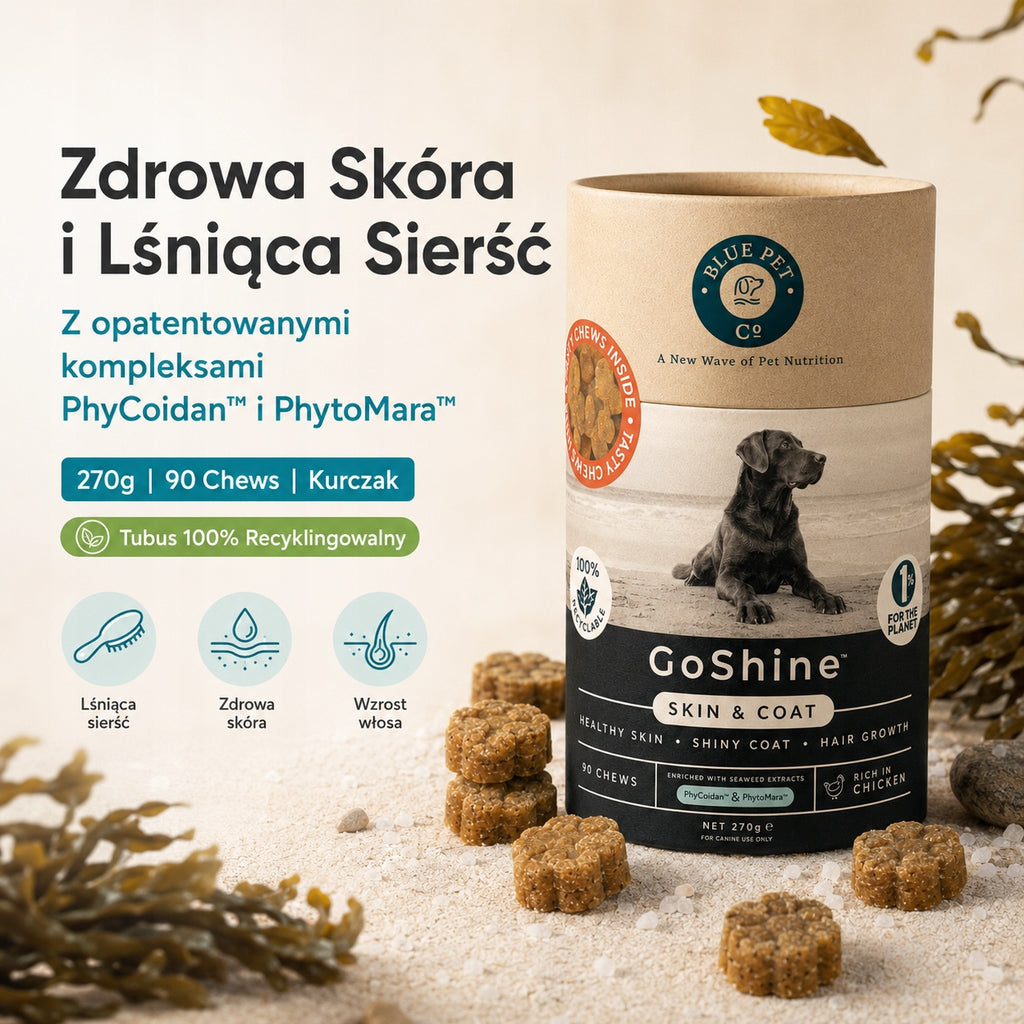 Suplement Na Sierść i Skórę Dla Psa | Z Kurczakiem | 270g | 90 Chews