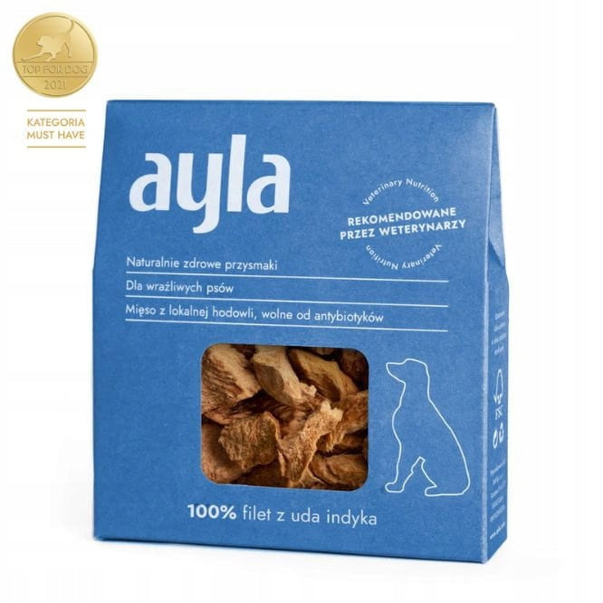 Ayla Delight Filet z Uda Indyka 28g Liofilizowany Przysmak Psa 100% Mięsa