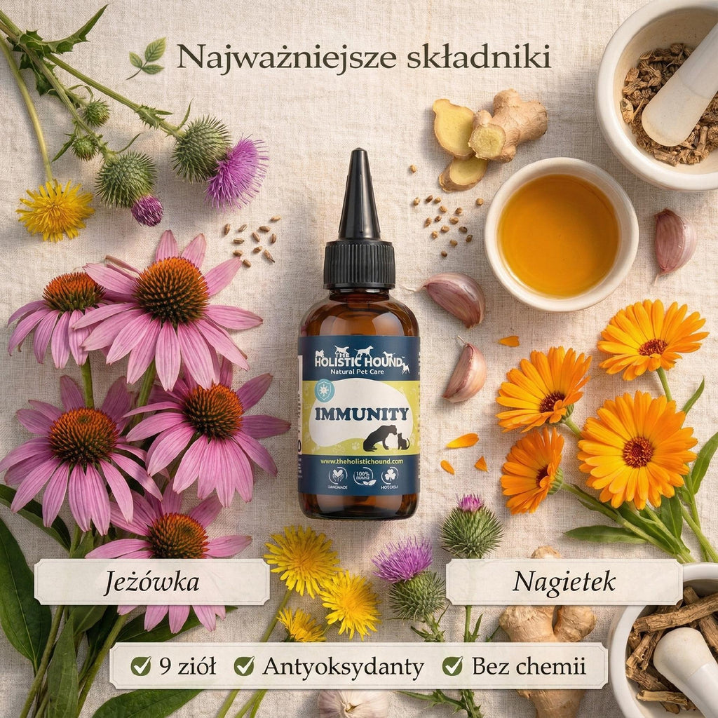 Naturalny Suplement Na Odporność Psa Kota | Układ Odpornościowy 50ml