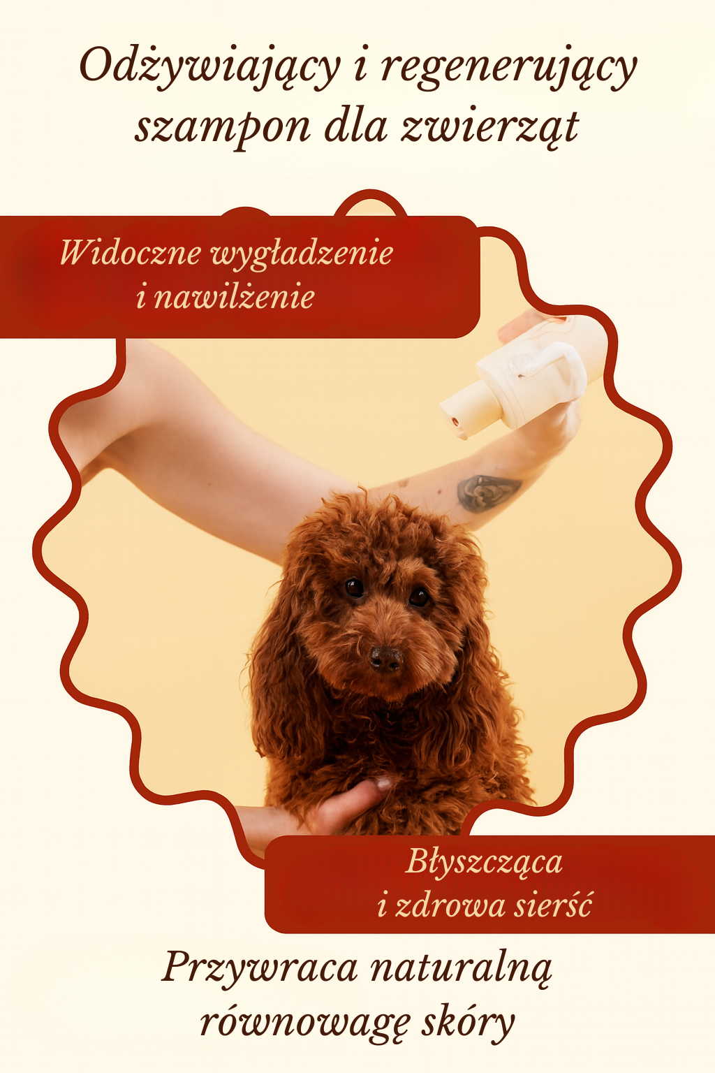 Szampon dla Psa Kota 437ml Wrażliwa skóra Wegański Hipoalergiczny