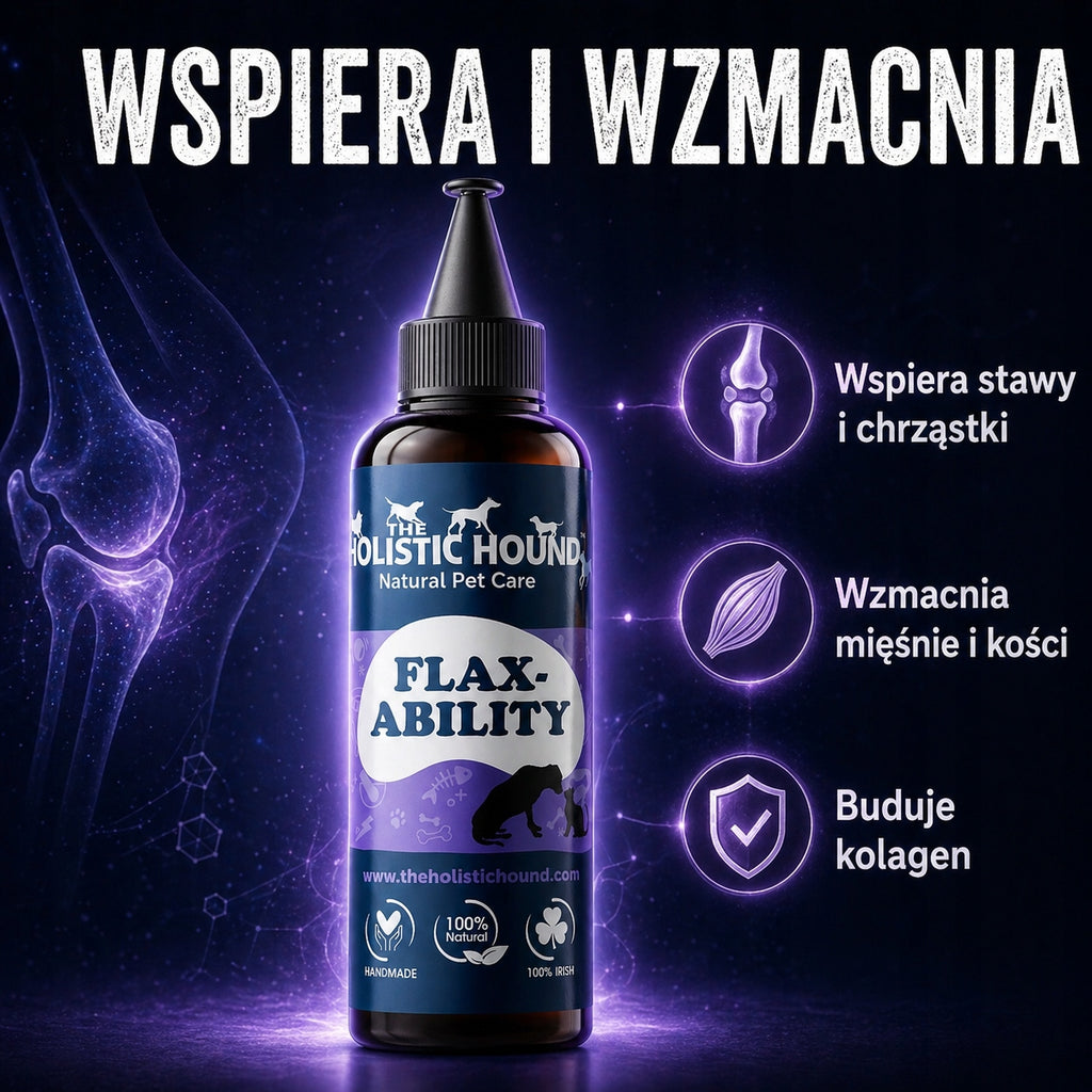 Suplement Na Stawy Dla Psa | Mobilność Kości i Mięśni | Omega 3 | 500ml