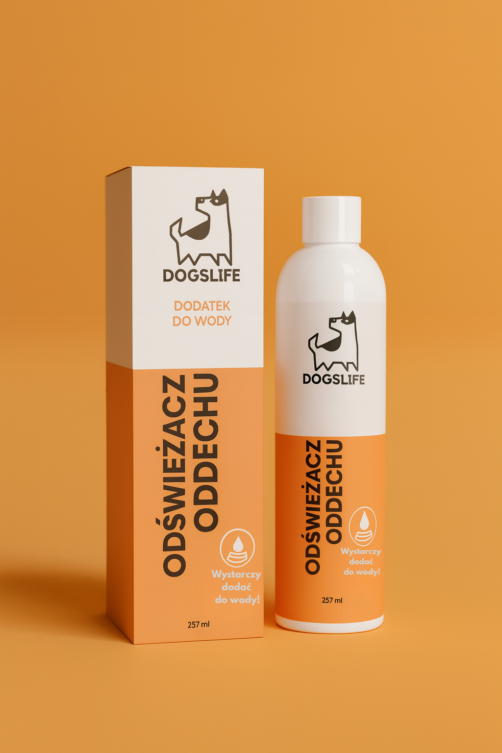 Odświeżacz oddechu Psa Kota Płyn Dentystyczny  Jama ustna 237ml Bezpieczny