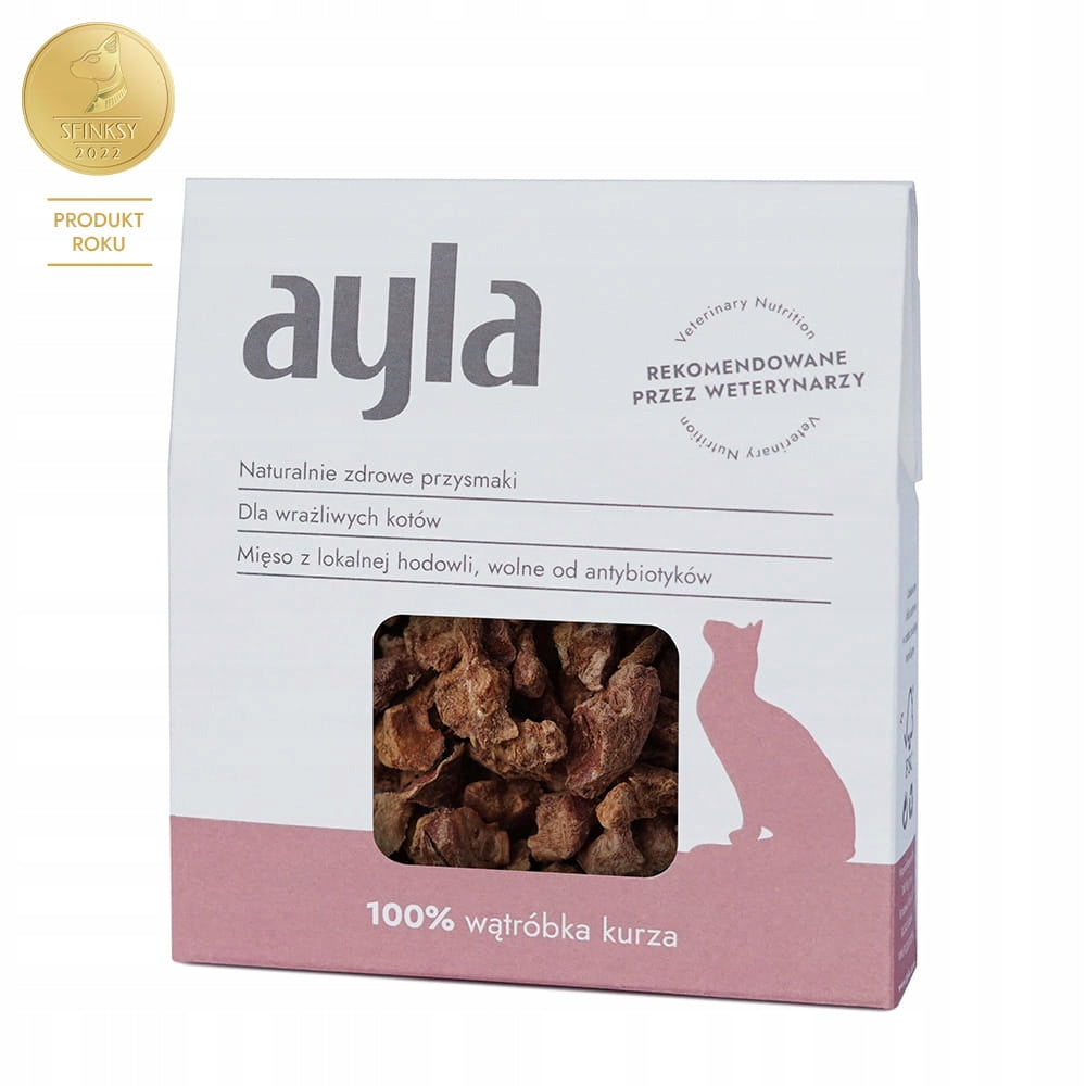 Ayla liofilizowane wątróbki kurze 28g