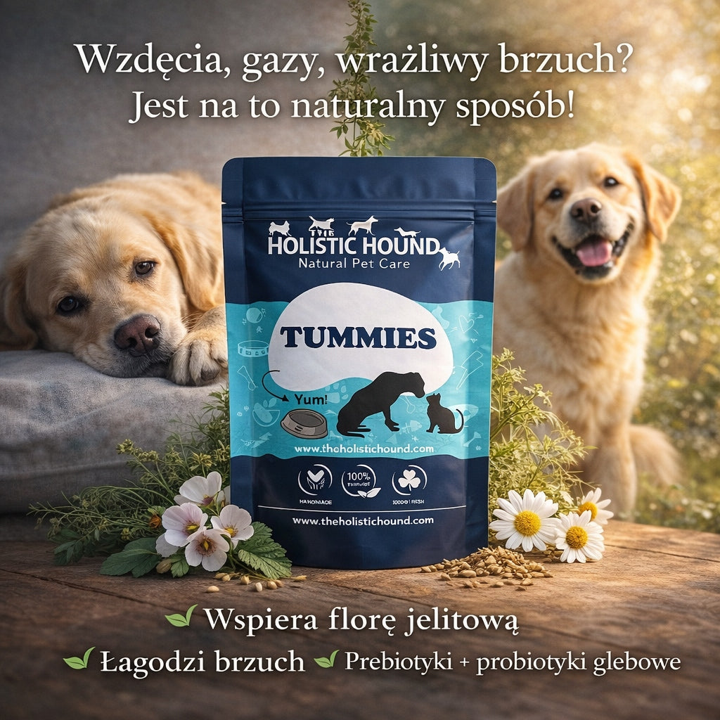 Holistic | Probiotyk Ziołowy Dla Psa | Na Trawienie i Florę Jelitową |BIO