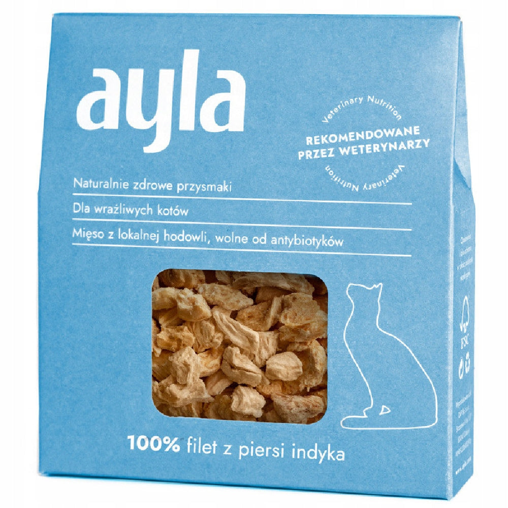 Ayla Delight Filet z Piersi Indyka 28g Liofilizowany Przysmak Dla Kota