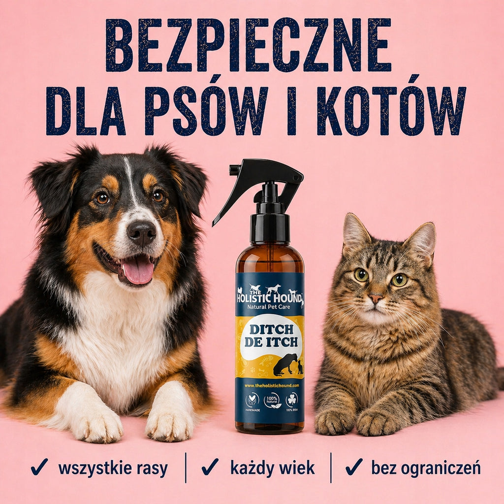 Spray Na Swędzącą Skórę Dla Psa i Kota | Na Suchą Skórę | 100ml