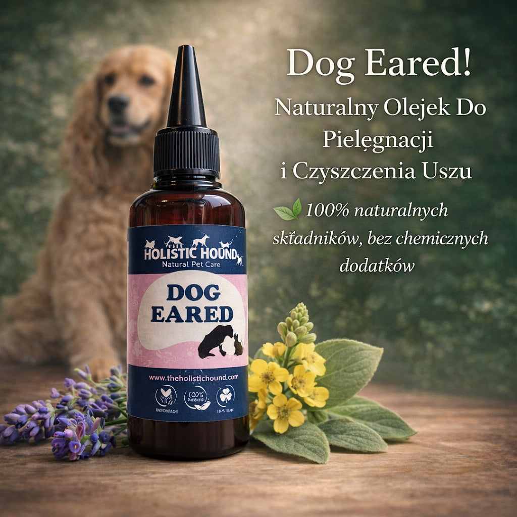 Holistic | Płyn do Uszu Psa Kota | Świąd | Brzydki Zapach | Naturalny Skład