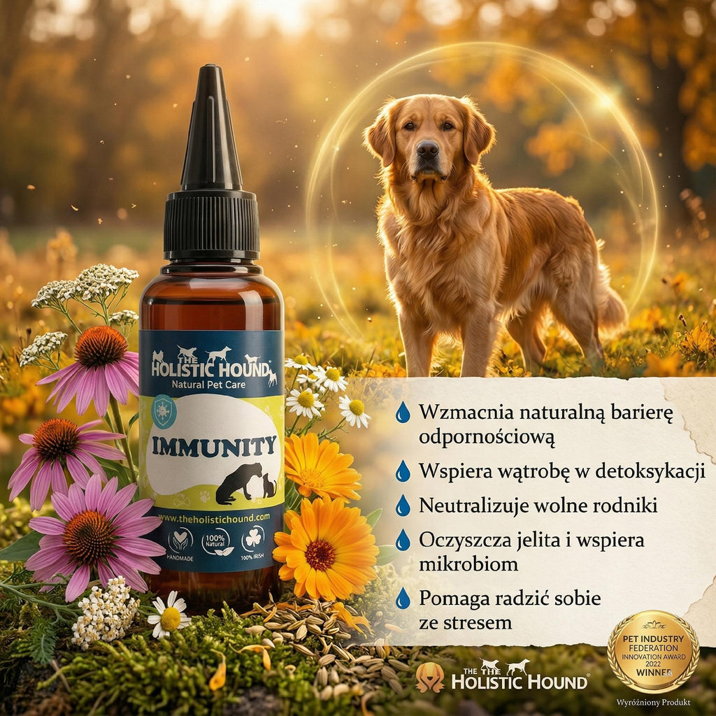 Naturalny Suplement Na Odporność Psa Kota | Układ Odpornościowy 50ml