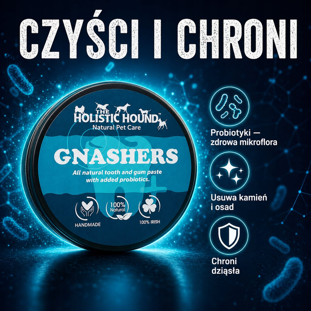 Pasta Na Kamień i Nieświeży Oddech Dla Psa | Probiotyki + Zioła | 50ml