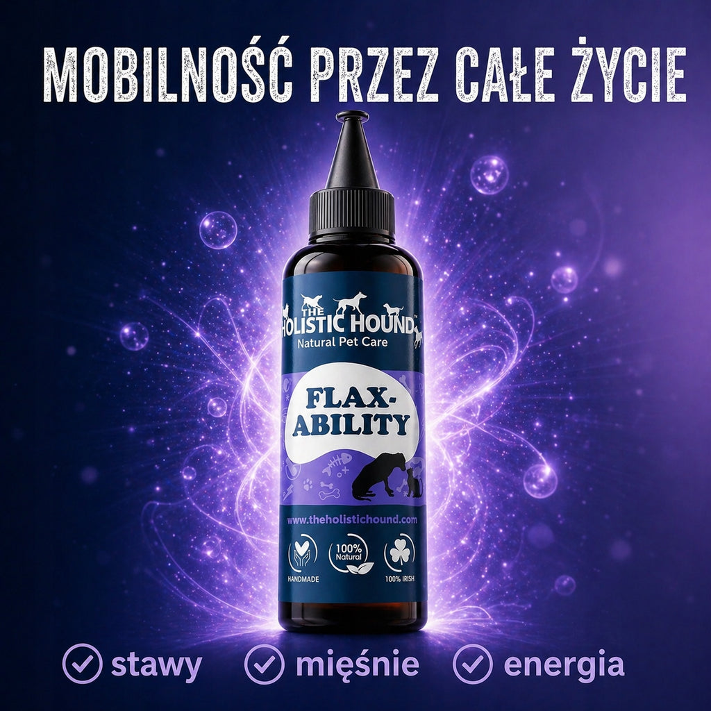 Suplement Na Stawy Dla Psa | Mobilność Kości i Mięśni | Omega 3 | 500ml