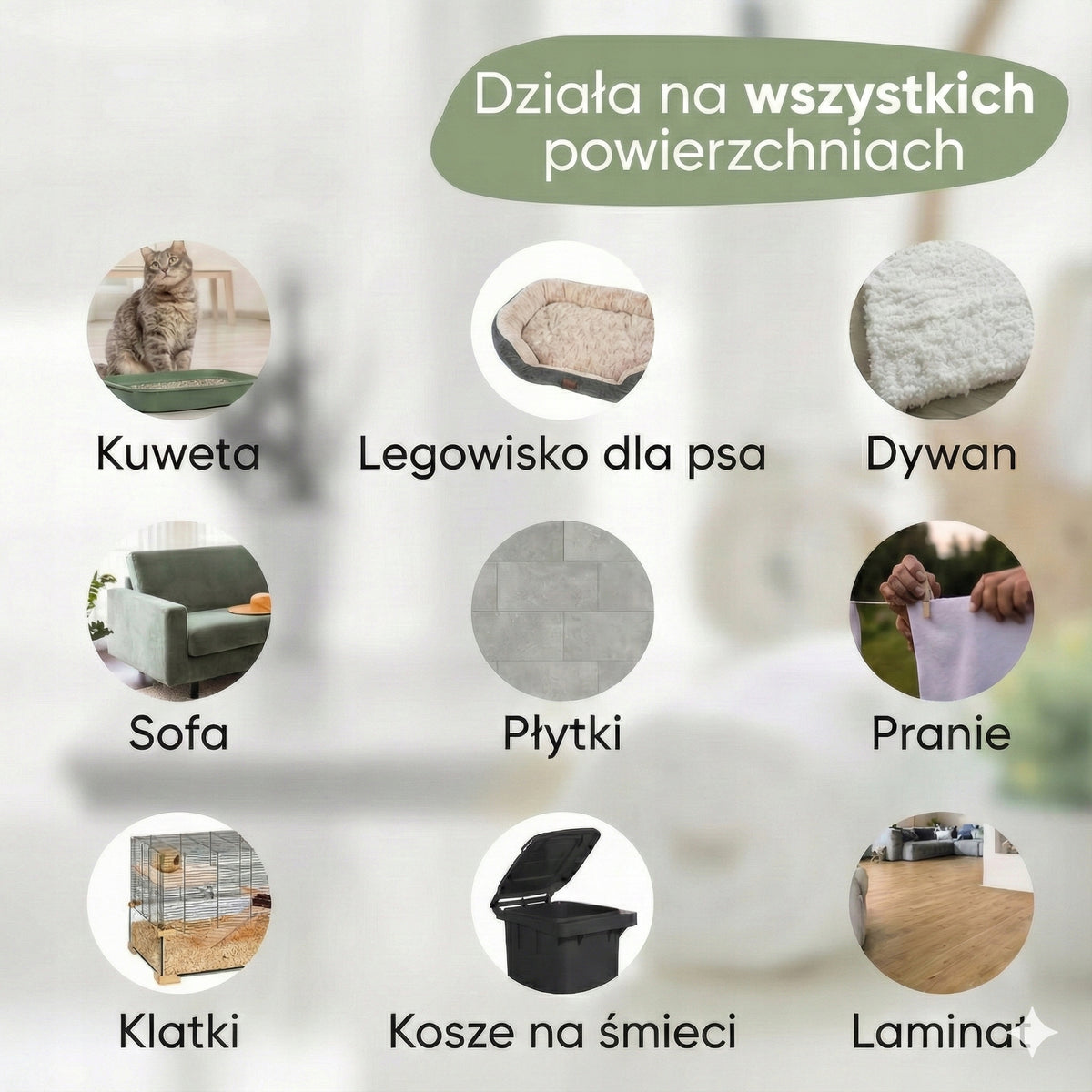 Neutralizator Zapachu Moczu kota psa Usuwa plamy Spray Enzymatyczny 500ml