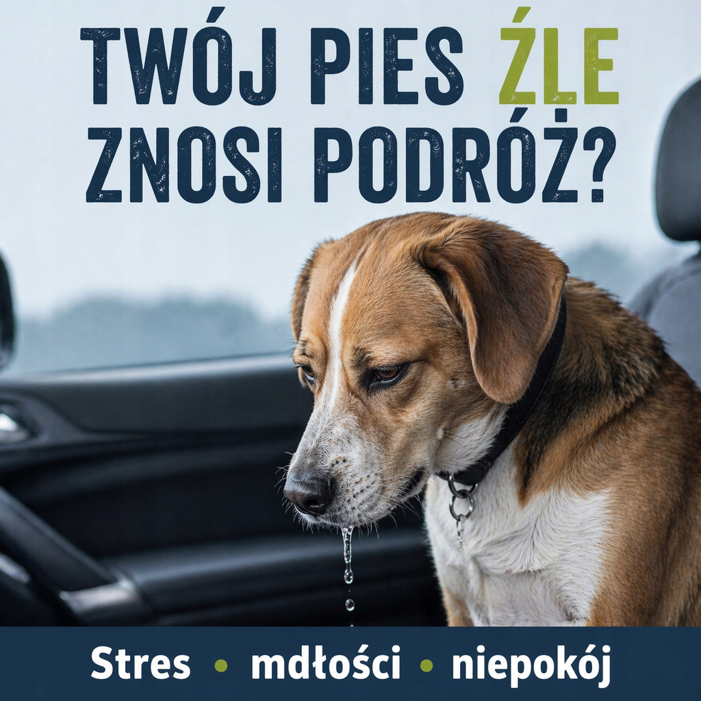 Spray Na Chorobę Lokomocyjną Dla Psa | Na Podróż Samochodem | 100ml