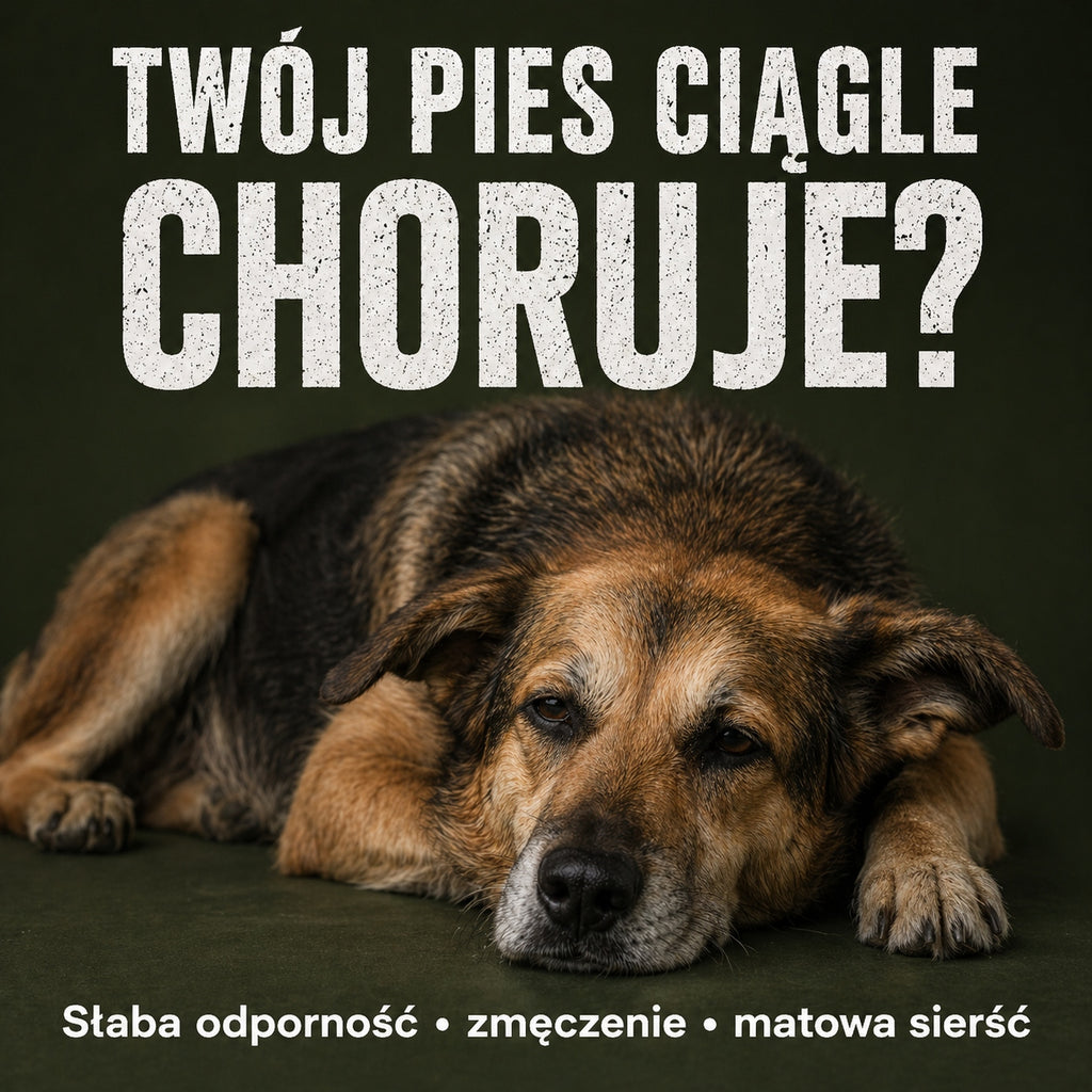 Suplement Na Wątrobę i Odporność Dla Psa | Omega 3 i Zioła | 500ml
