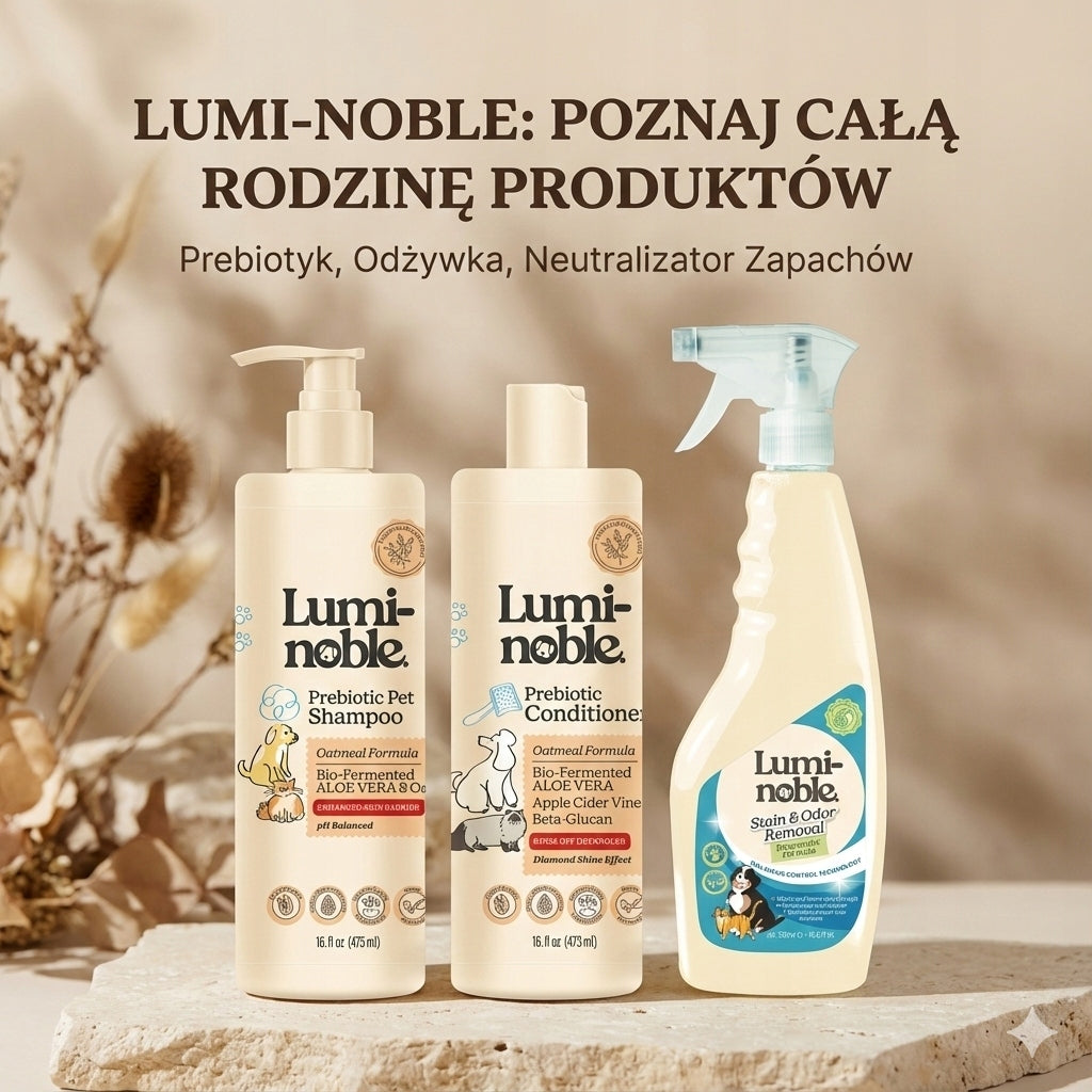 Naturalna Odżywka dla Psa Kota 473ml | Prebiotyczna Wegańska Wrażliwa Skóra