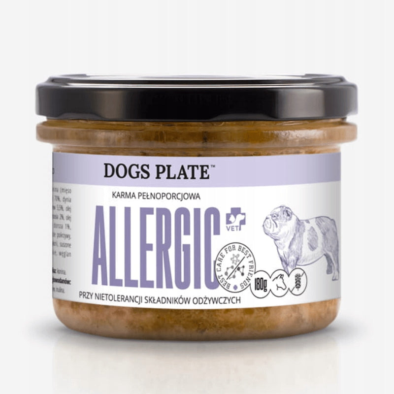 Dogs Plate karma mokra Vet Allergic hipoalergiczna 180 g