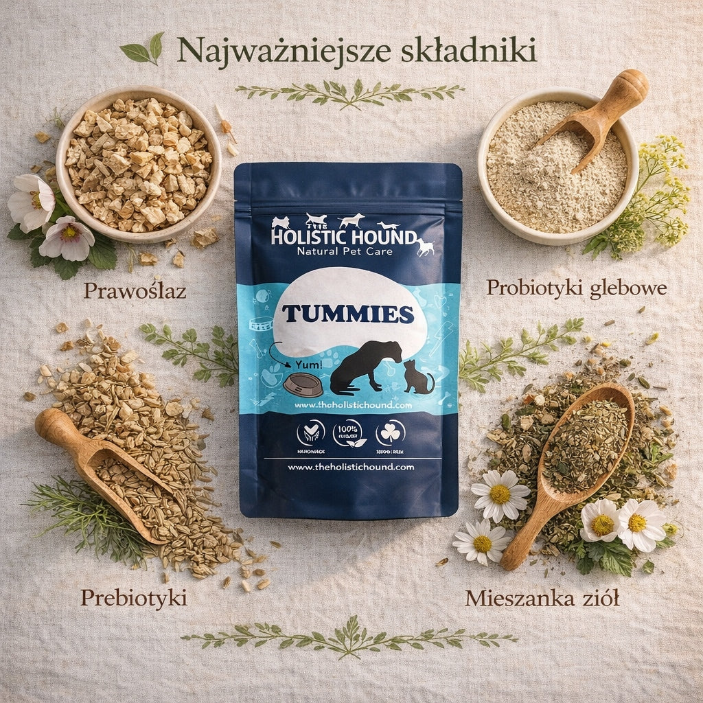 Holistic | Probiotyk Ziołowy Dla Psa | Na Trawienie i Florę Jelitową |BIO