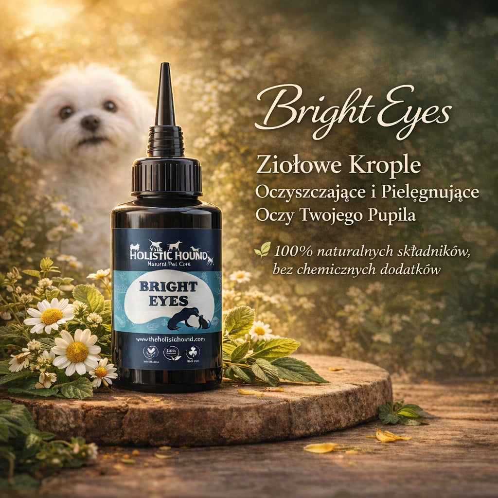 Holistic | Krople Do Oczu Psa i Kota | Zacieki | 100% Naturalne Składniki